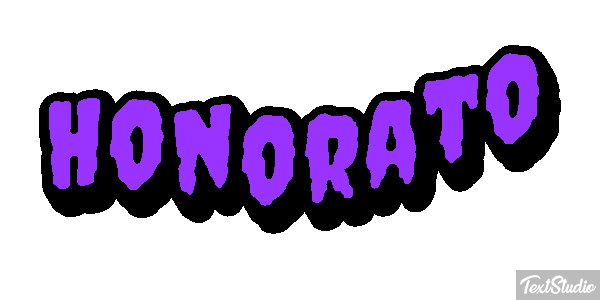 Honorato Efecto de texto