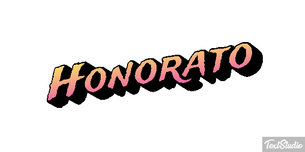Honorato Efecto de texto
