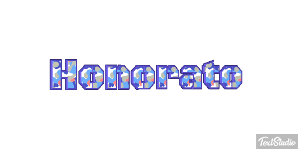 Honorato Efecto de texto