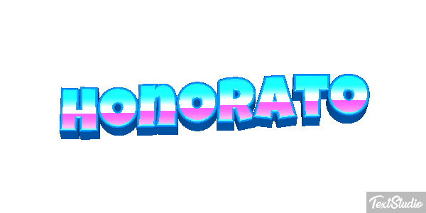 Honorato Efecto de texto