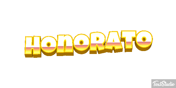 Honorato Efecto de texto