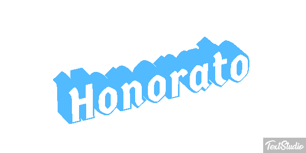 Honorato Efecto de texto
