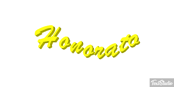 Honorato Efecto de texto