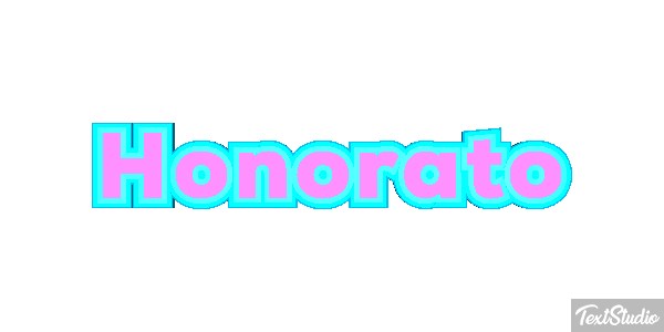 Honorato Efecto de texto