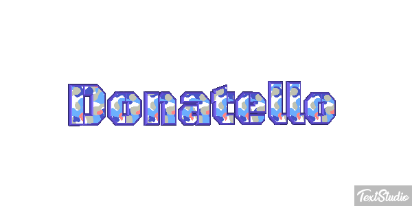Donatello Effetto testo