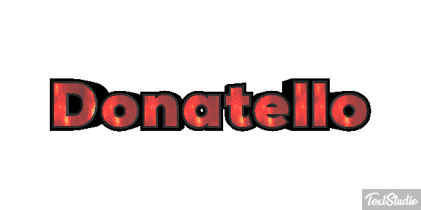 Donatello Effetto testo