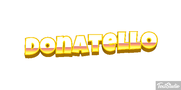 Donatello Effetto testo