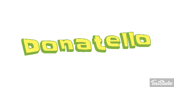 Donatello Effetto testo