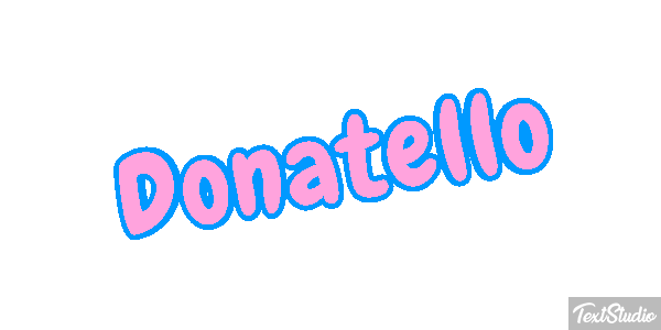 Donatello Effetto testo