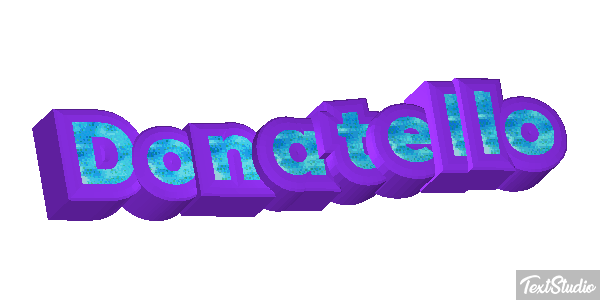 Donatello Effetto testo