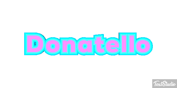 Donatello Effetto testo