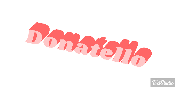 Donatello Effetto testo