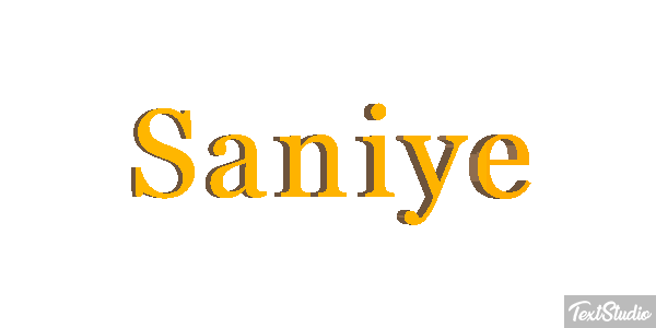 Saniye Metin efekti