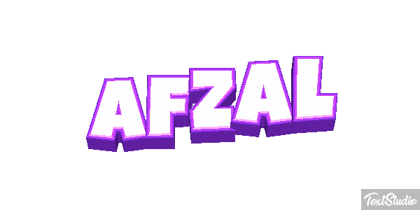 Afzal Texteffekt