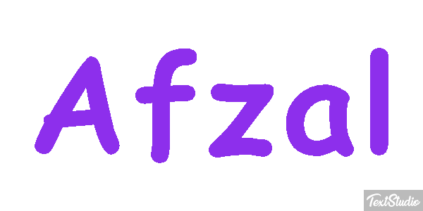 Afzal Texteffekt