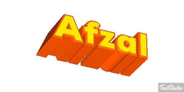 Afzal Texteffekt