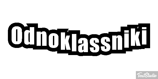 Odnoklassniki Efecto de texto