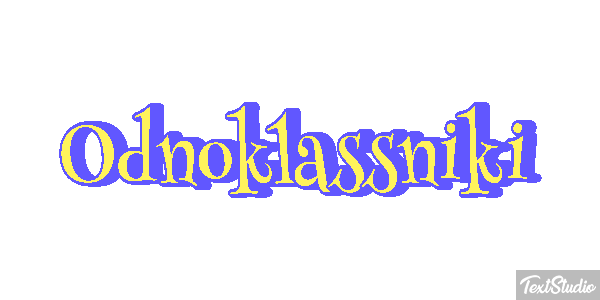 Odnoklassniki Efecto de texto