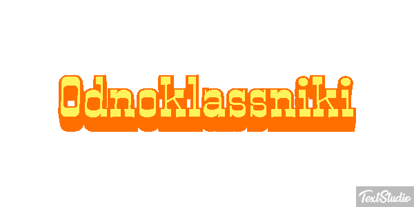 Odnoklassniki Efecto de texto