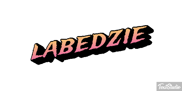 łabędzie テキスト効果