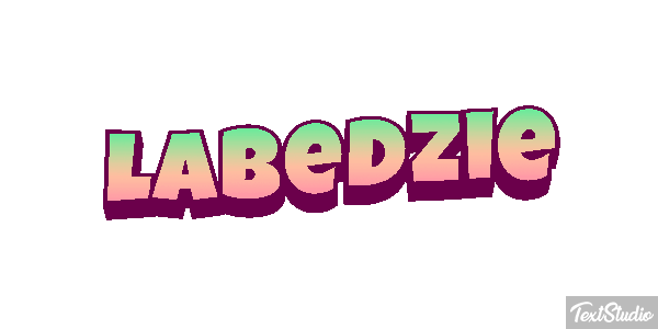 łabędzie テキスト効果