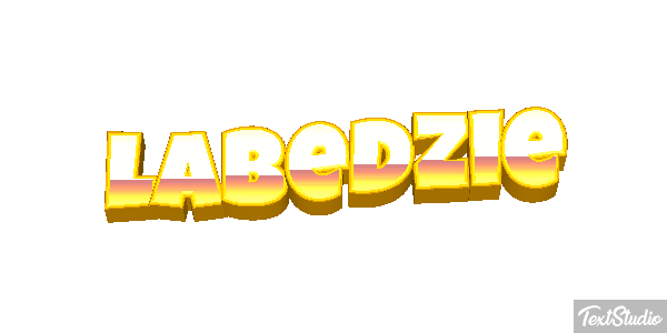 łabędzie テキスト効果