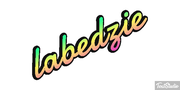łabędzie テキスト効果