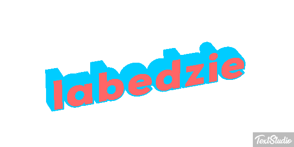łabędzie テキスト効果
