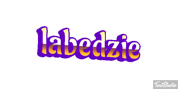łabędzie テキスト効果