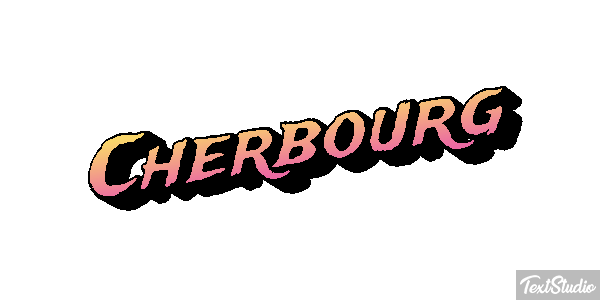 Cherbourg Efeito do texto