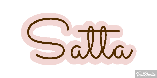 Satta Text effect