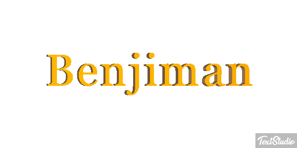 Benjiman Effetto testo