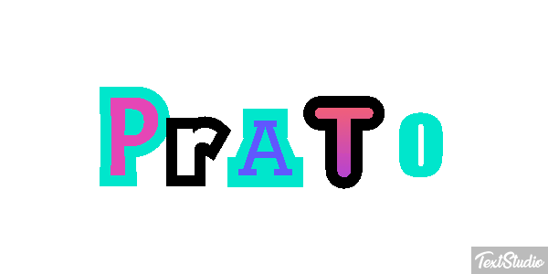 Prato Tekst effect