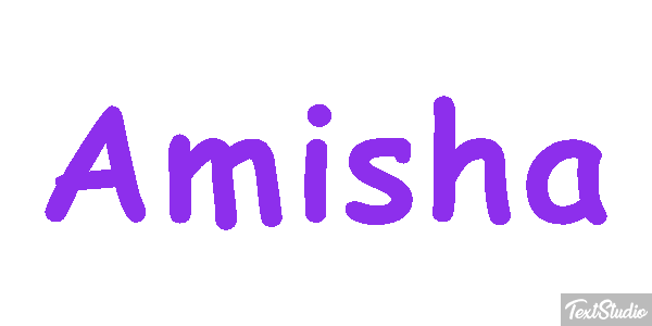 Amisha Text effect