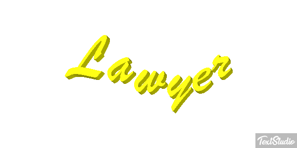 Lawyer Text effect