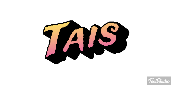 Tais Текстовый эффект