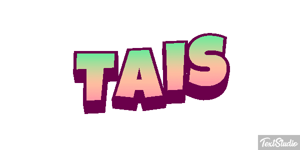 Tais Текстовый эффект
