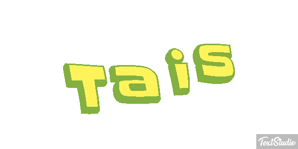 Tais Текстовый эффект