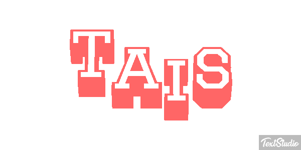 Tais Текстовый эффект