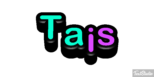 Tais Текстовый эффект