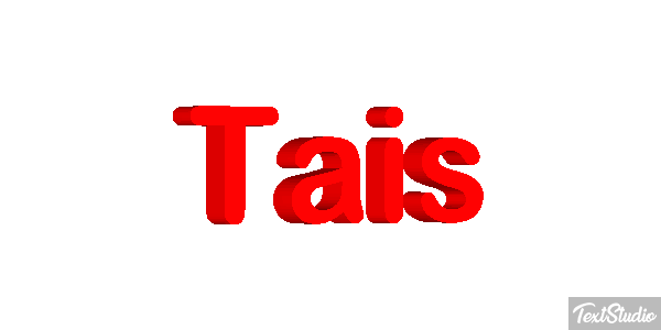 Tais Текстовый эффект