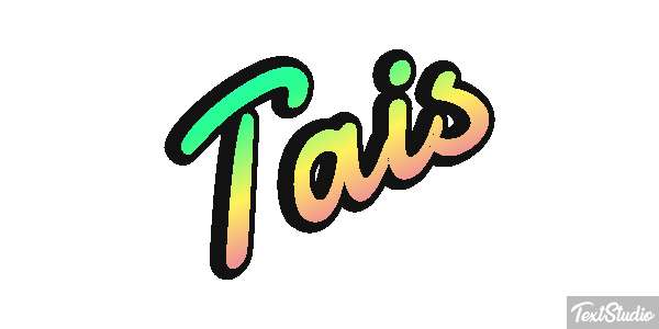 Tais Текстовый эффект