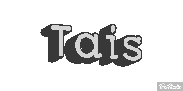 Tais Текстовый эффект