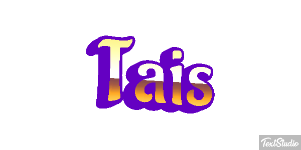 Tais Текстовый эффект