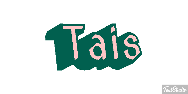 Tais Текстовый эффект