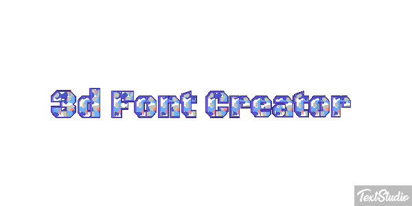 3d Font Creator Texteffekt