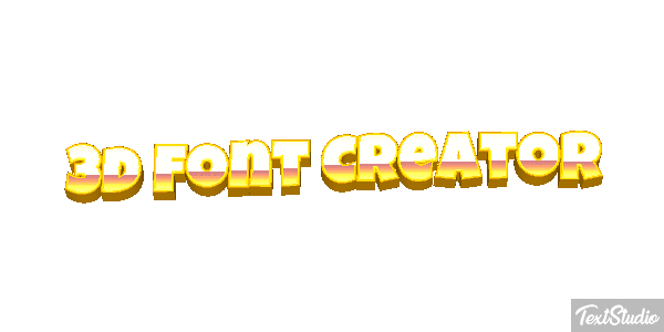 3d Font Creator Texteffekt