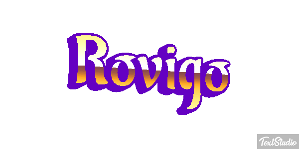 Rovigo Effet de texte