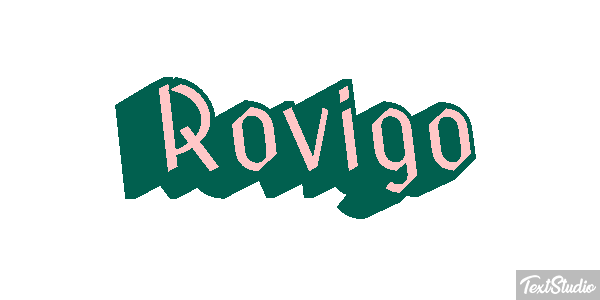 Rovigo Effet de texte