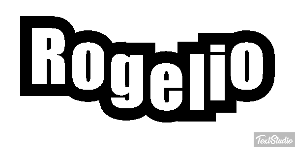 Rogelio Efecto de texto